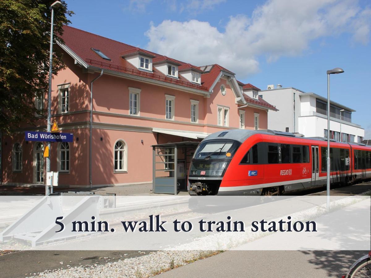 Tolle Zweiraum-Ferienwohnung In Bester Lage L Innenstadtnaehe L 1 Minute Zum Bahnhof L Tv L Free-Wlan L Keine Kueche L Willkommen Im Hallo!-Apartment 4 บาดวือริสโฮเฟิน ภายนอก รูปภาพ